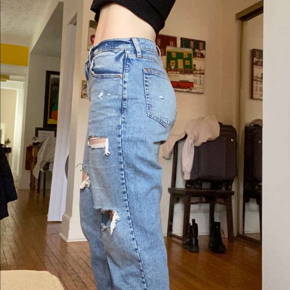 High Waisted “Mom” Jeans Oversized - Picture 3 of 8